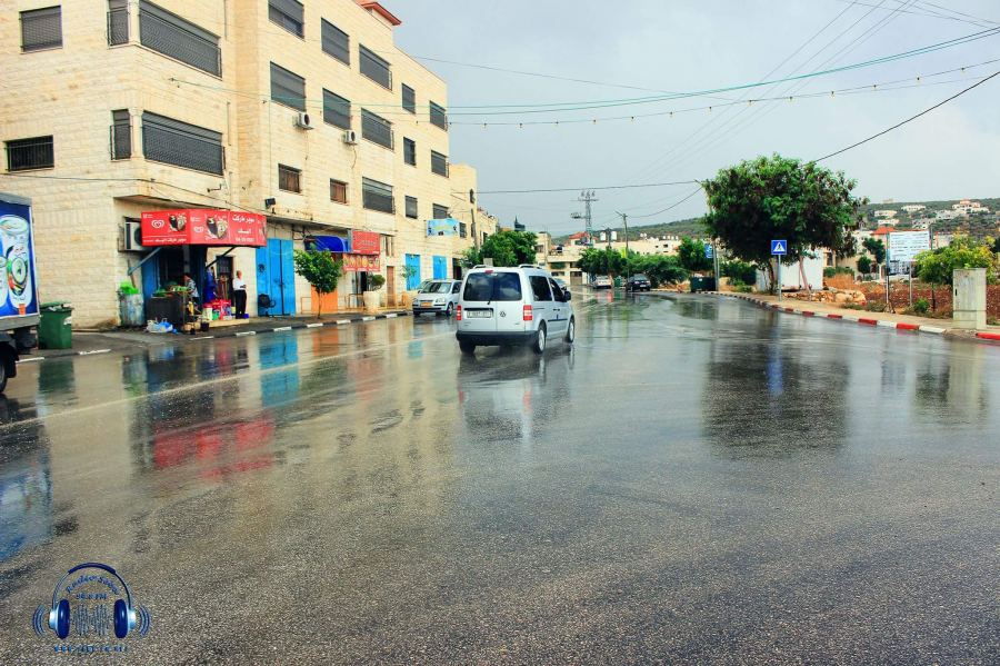 خاص/ صور : أمطار الخير الاولى في بلدة الزبابدة 